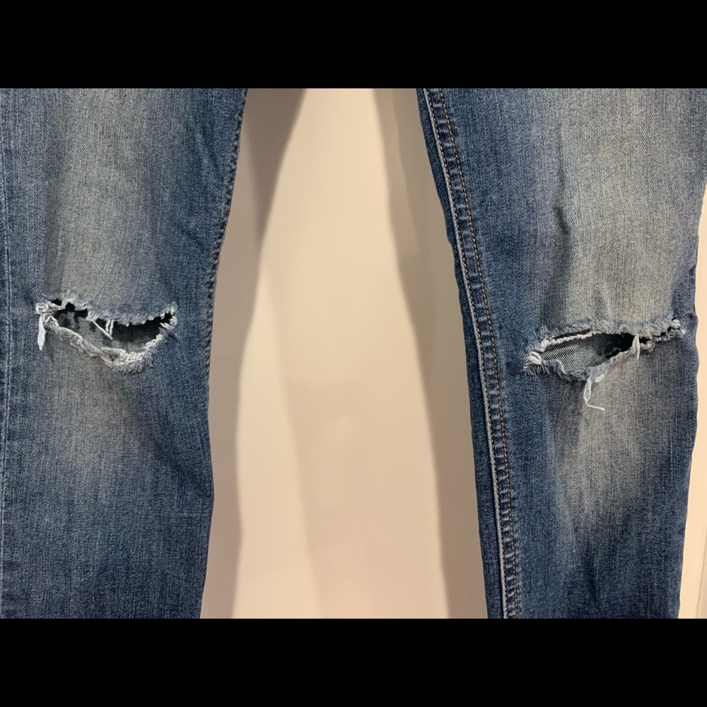 Rag & Bone Capri Ripped Jeans - Picture 4 of 6